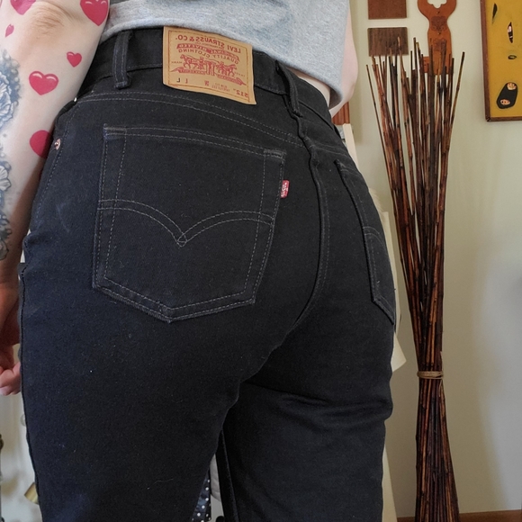 Levi's Denim - ☀️Vintage High Rise Black Levi 512 Jeans, Long